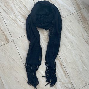 Black scarf